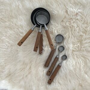 Nesting Set of Stainless Steel Measuring Cups & Spoons